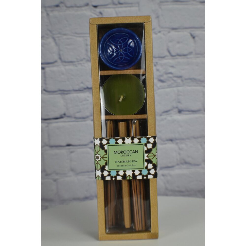 NWT Moroccan Luxury Hammam Spa Incense Gift Set